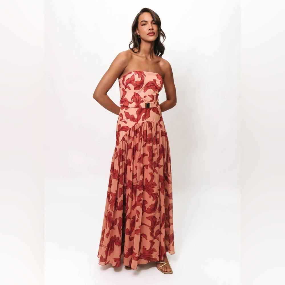 Hutch Drop Waist Belted Dress